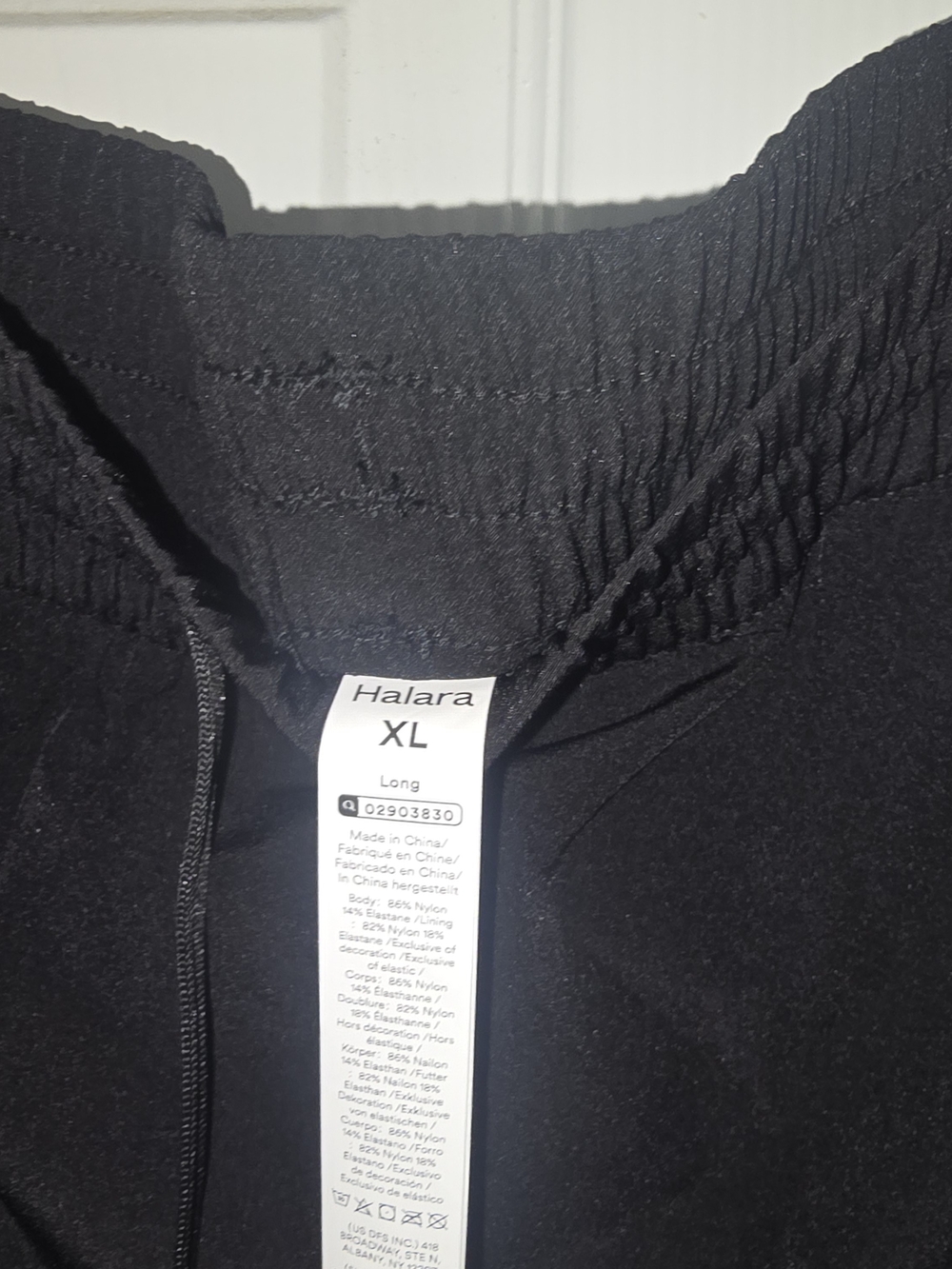 HALARA Black Athletic Skort with Drawstring Sz XL Brand New - Picture 7 of 7